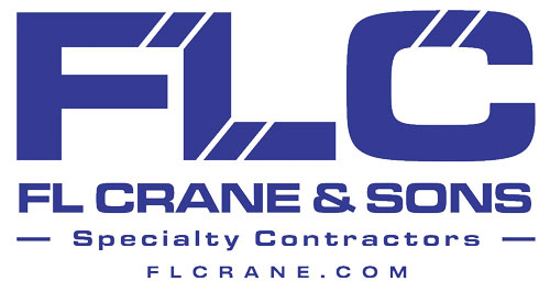 logo: FLC large in blue text "FL Crane & Sons" below