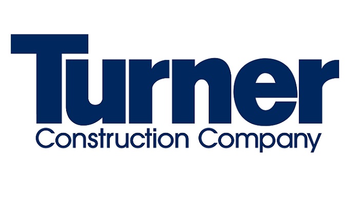 logo: Turner in blue with "Construction Company" under smaller